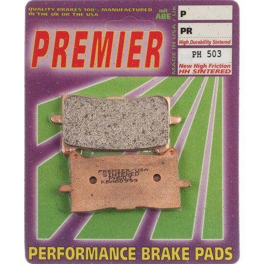 PREMIER BRAKE PADS HI-PERF SINT PH503 - HON #PBPH503