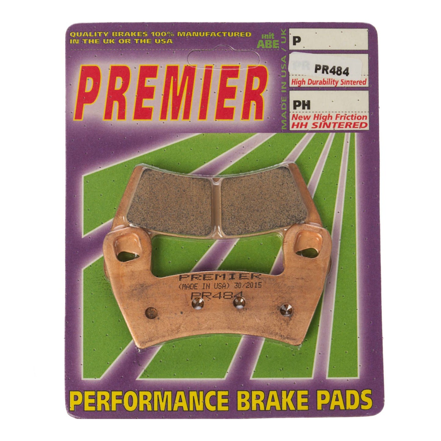 PREMIER BRAKE PADS FULL SINTERED Polaris #PBPR484