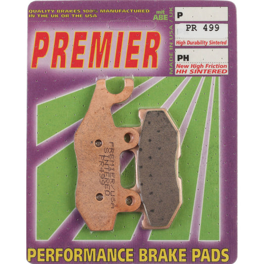 PREMIER BRAKE PADS FULL SINTERED YAM Viking REAR LEFT #PBPR499