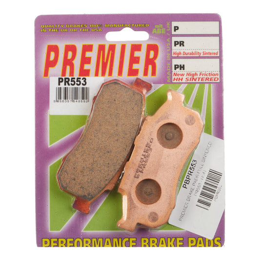 PREMIER BRAKE PADS FULL SINTERED PR553 - HON |Emoto#PBPR553