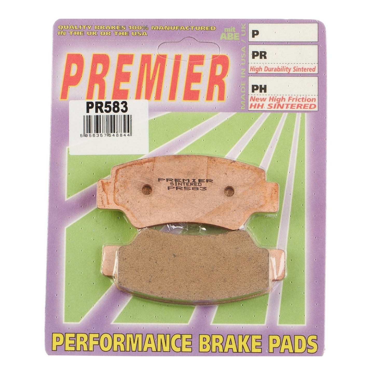 Premier Brake Pads - PR Off-Road Sintered (GF390K5)