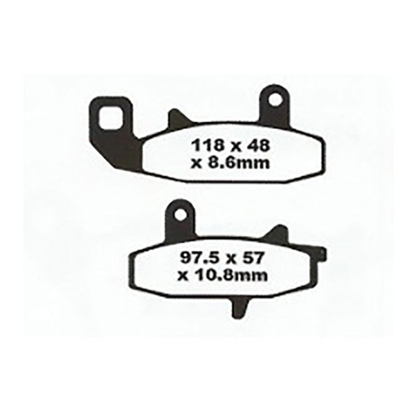PREMIER BRAKE PADS FULL SINTERED #PBPR67