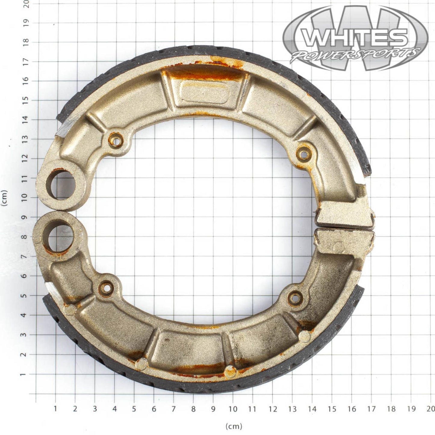 PREMIER BRAKE SHOES KLF300C/KLF400 w/ springs #PBS107