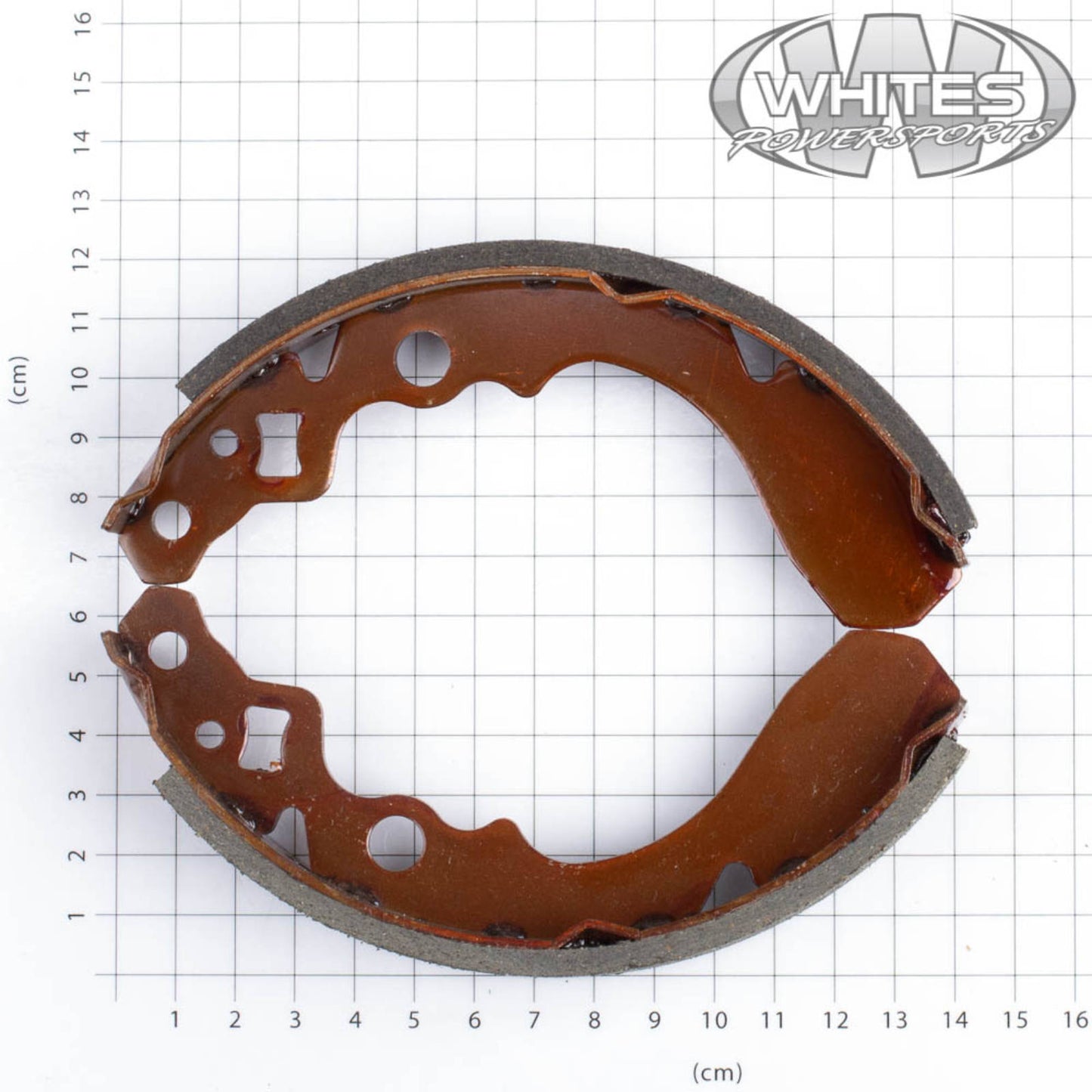 PREMIER BRAKE SHOES KAW Mule RR (KAF300 - 500/550) w/ spr #PBS142