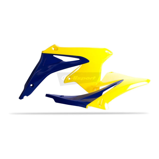 RAD SCOOPS RMZ450 08-16 BLU/RMYEL (top/bot)(08 OEM) #PS8412500004