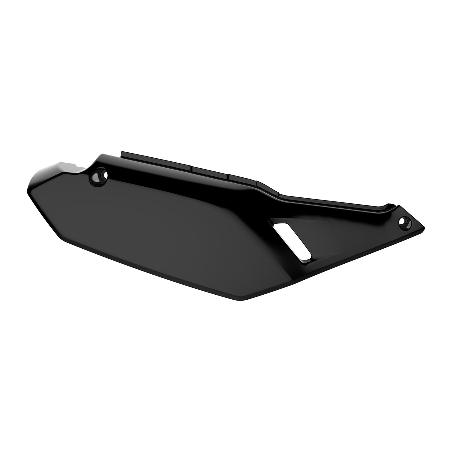 SIDE PANEL LEFT KAW KLR650 08-18 BLK