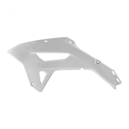 POLISPORT RADIATOR LOUVERS HON CRF450RX 21- WHT