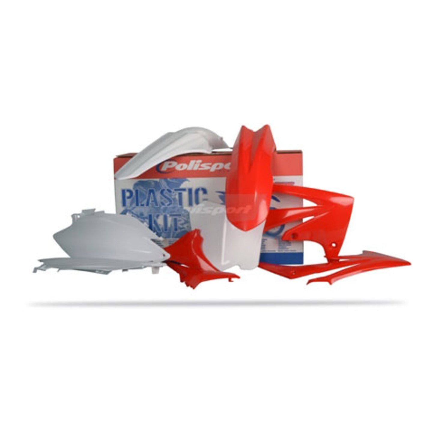 POLISPORT KIT CRF250R (11-13)/ CRF450R (11-12) RED/WHT #PS90423