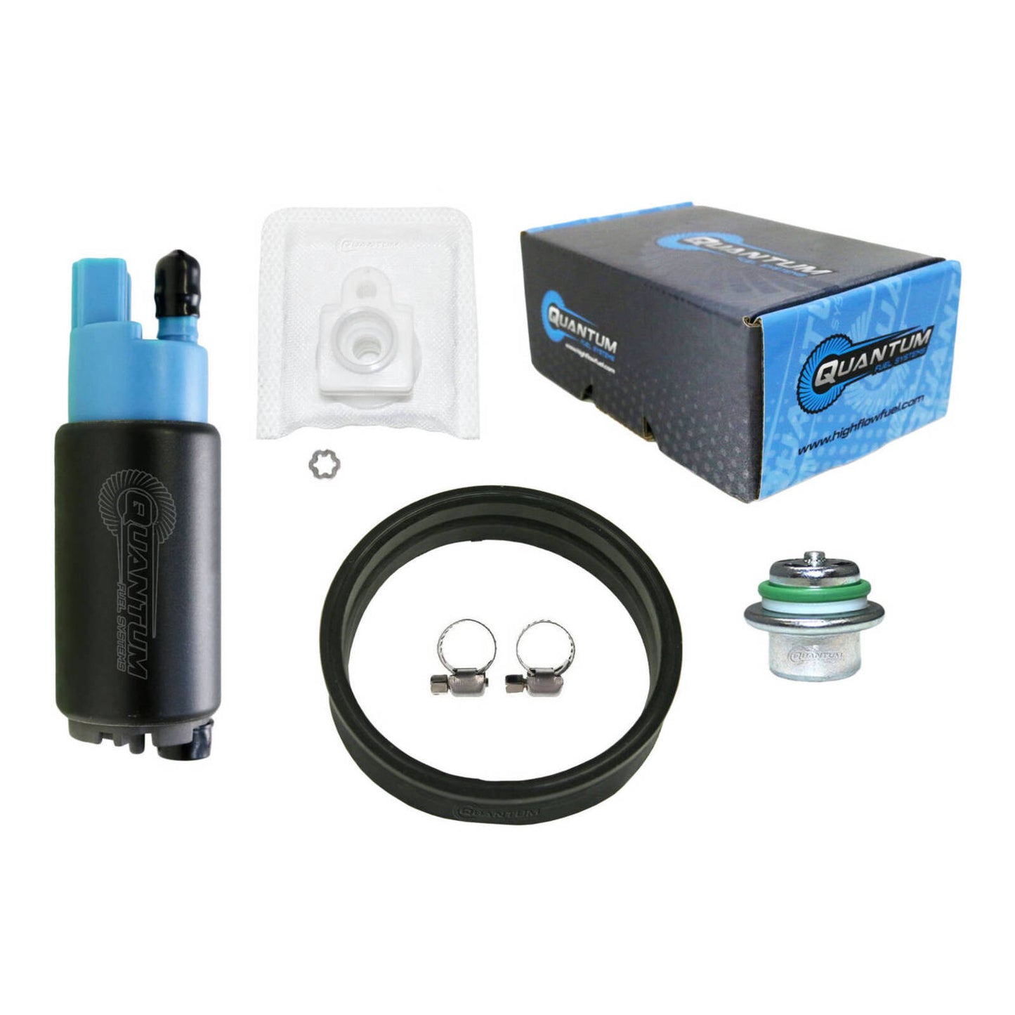 QUANTUM IN-TANK EFI FUEL PUMP W/REGULATOR  TANK SEAL FILTER