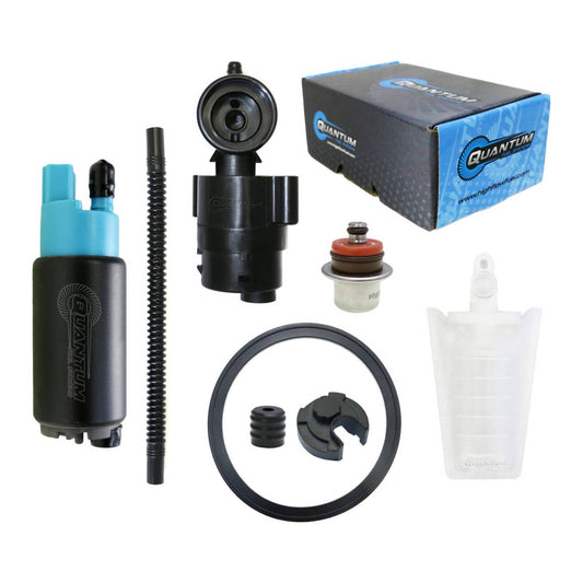 QUANTUM IN-TANK EFI FUEL PUMP W/REGULATOR  TANK SEAL FILTER #QFHFP382PF2