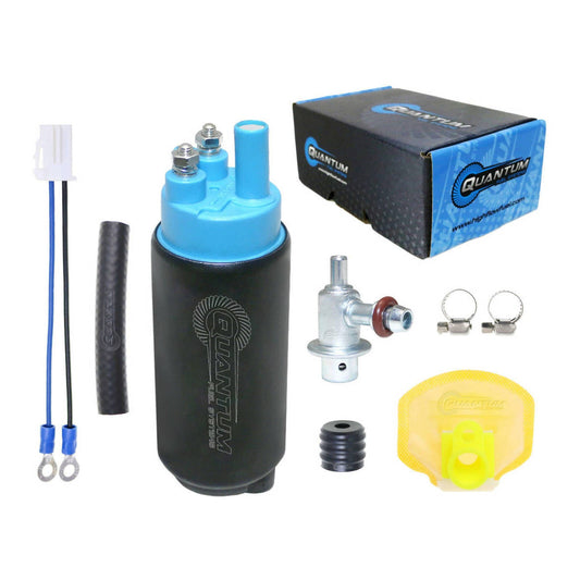 QUANTUM IN-TANK EFI FUEL PUMP W/REGULATOR  AND FUEL FILTER #QFHFP384UR2