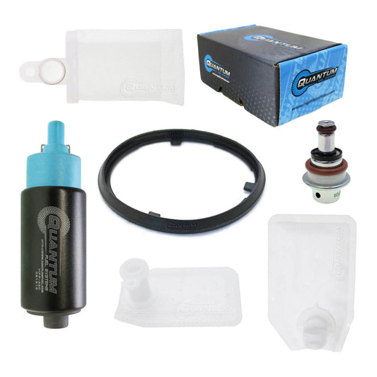 QUANTUM IN-TANK EFI FUEL PUMP W/ REGULATOR  TANK SEAL #QFHFP390URT3