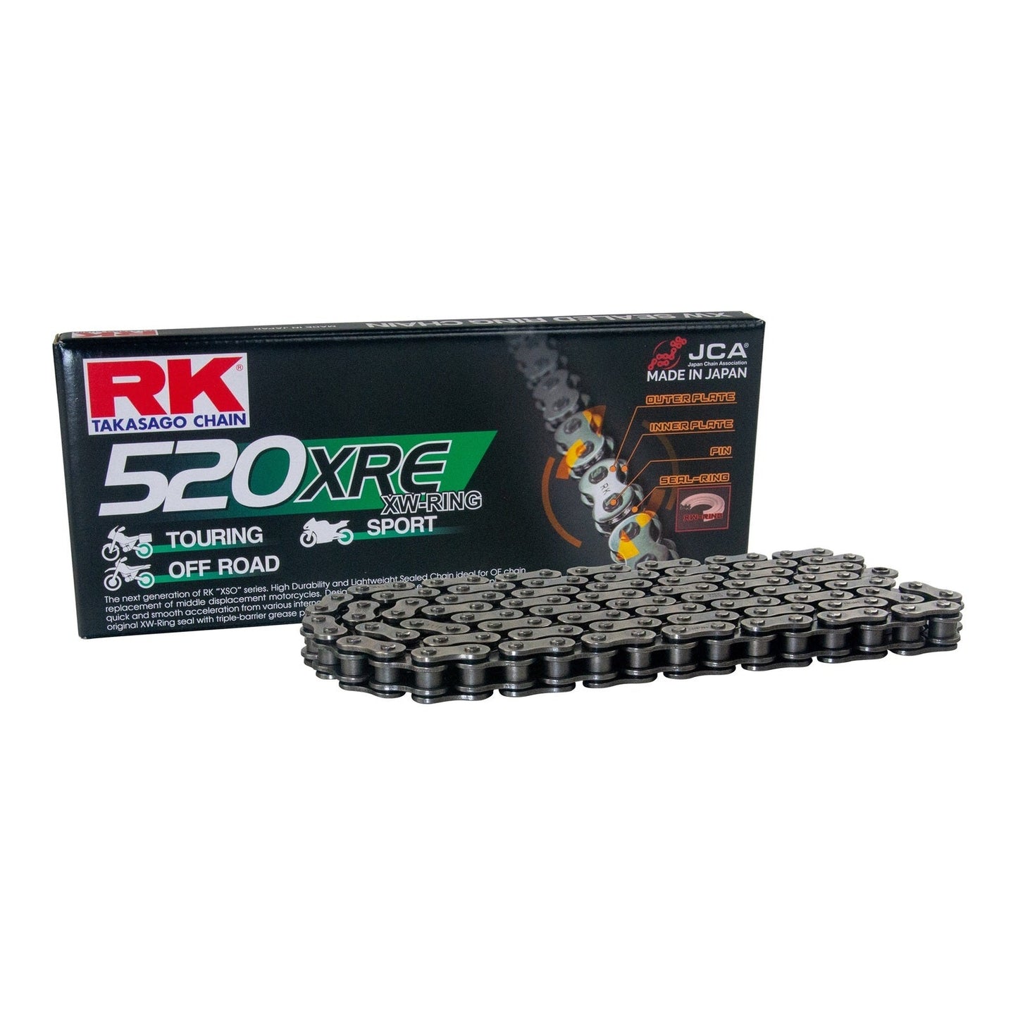 CHAIN RK 520XRE x 100 XW-RING