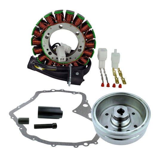 IMPROVED FLYWHEEL+PULLER+STATOR+GASKET SUZ LTF400 (RM23027) #RMS23027