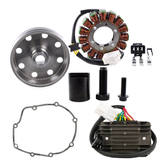 STATOR + KOKUSAN FLYWHEEL + REG + PULLER KIT (RMS900-103809) #RMS900103809