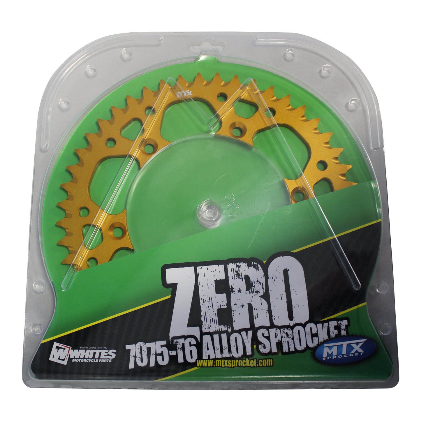 SPKT REAR ALLOY MTX ZERO GLD 210 51T #520