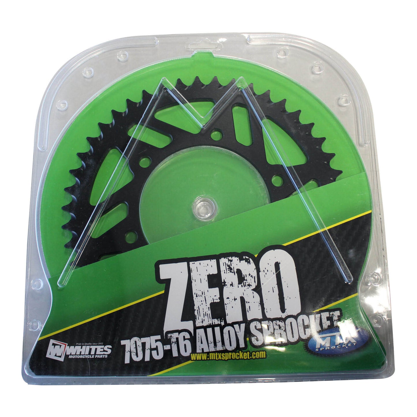 SPKT REAR ALLOY MTX ZERO BLK95T #4