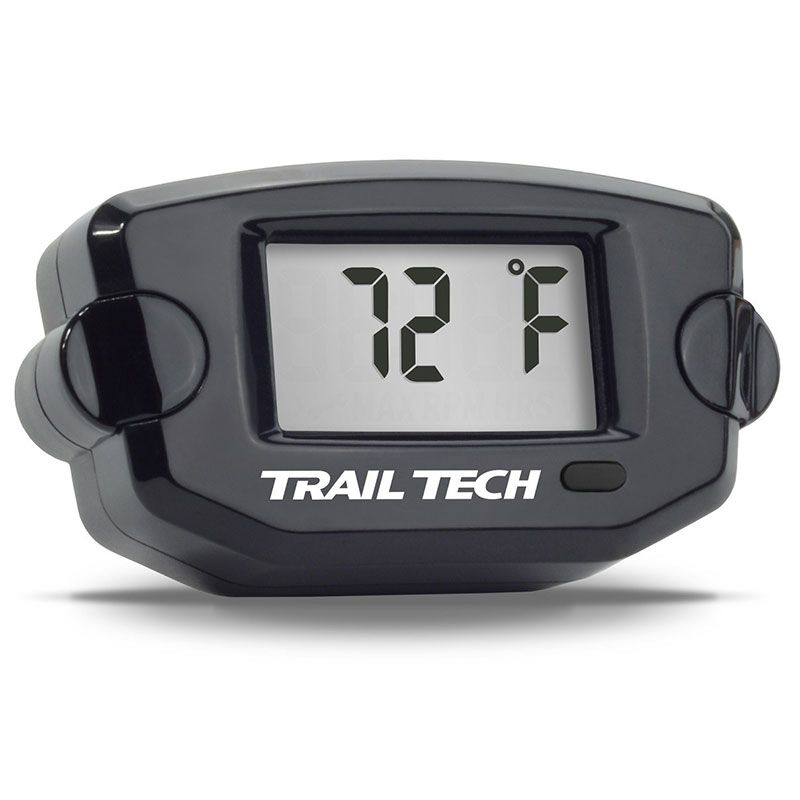 TRAIL TECH TTO - TEMP METER 16mm HOSE - BLACK #TT742EH4