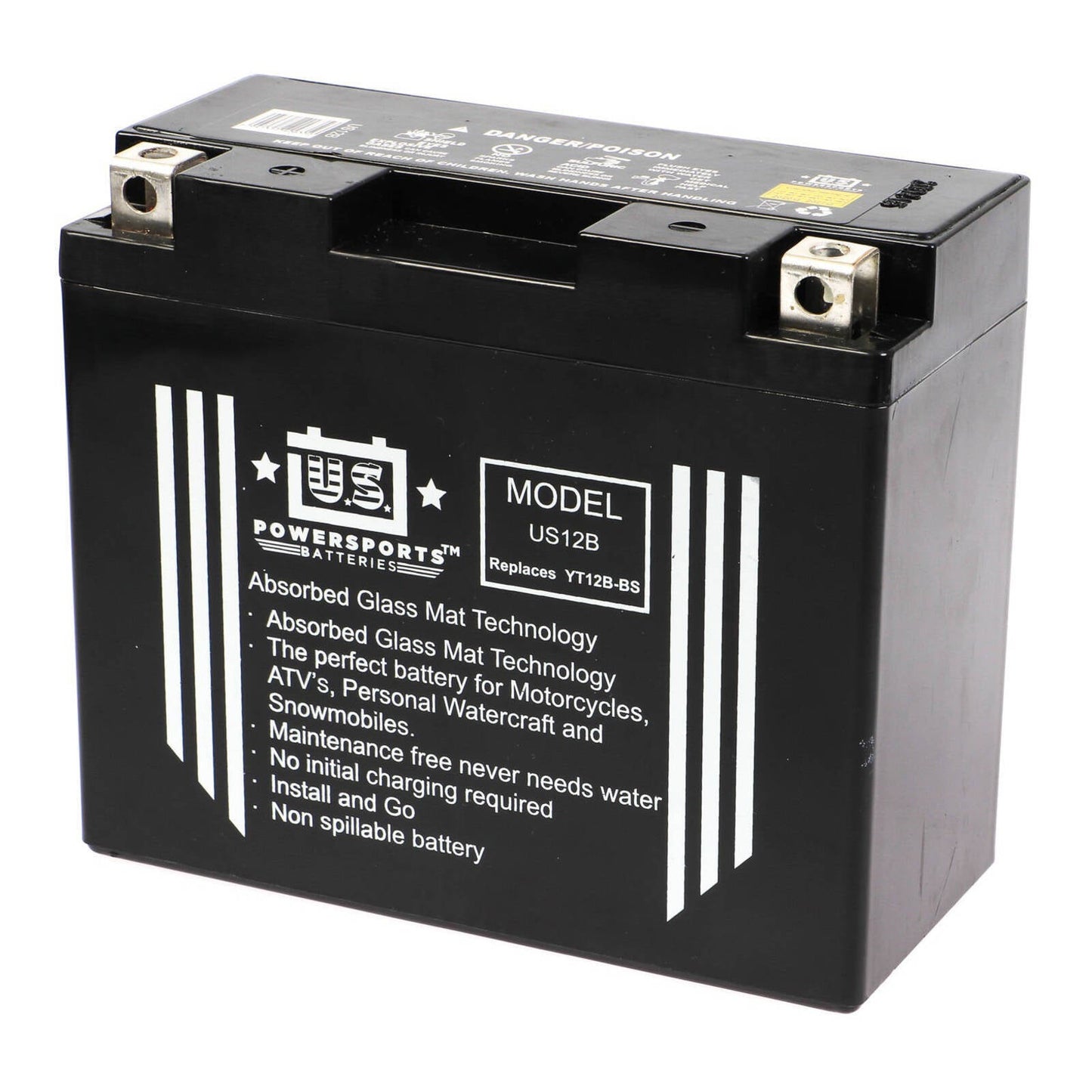 USPS AGM Battery - US12B-BS