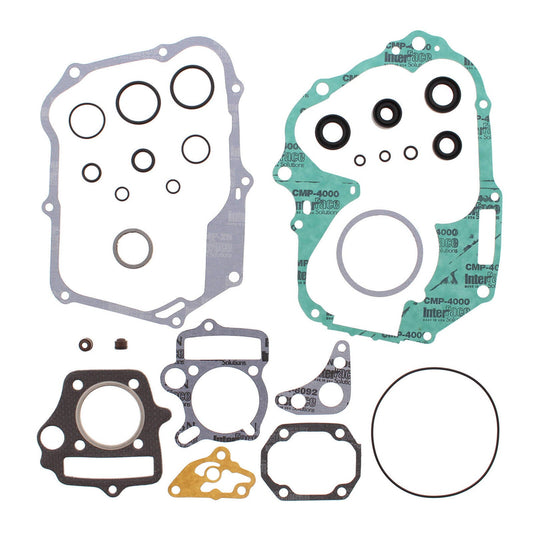VERTEX COMPLETE GASKET SET W/ OIL SEALS HON CRF70F 04-12 #VER811210
