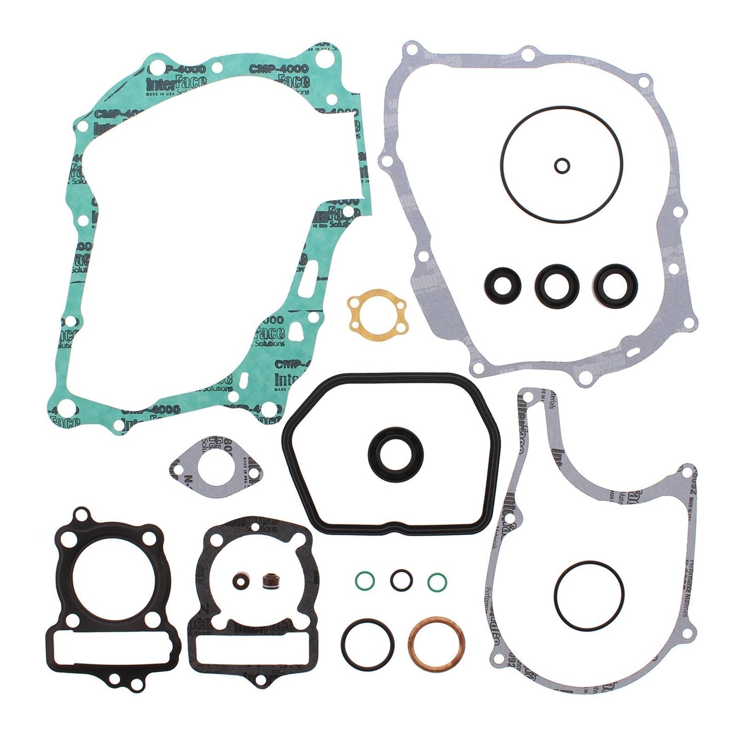 VERTEX COMPLETE GASKET SET W/ OIL SEALS HON CRF100F 04-13 #VER811221