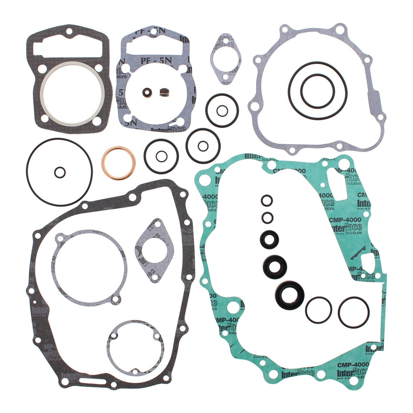 VERTEX COMPLETE GASKET SET W/ OIL SEALS HON CRF230L 08-09 #VER811229