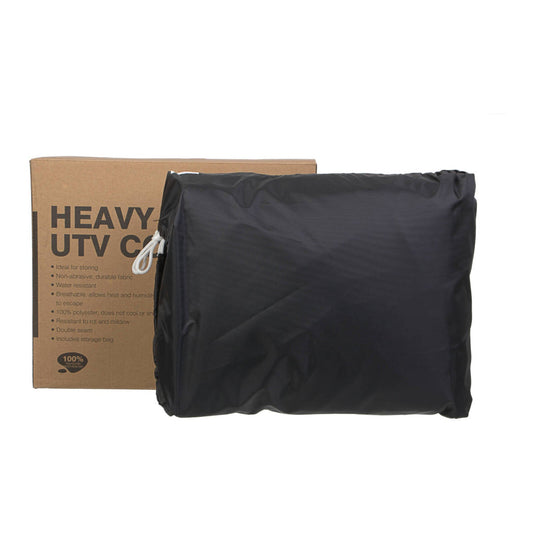 WHITES PREMIUM BIKE COVER - LGE UTV BLACK #WBCUTVL