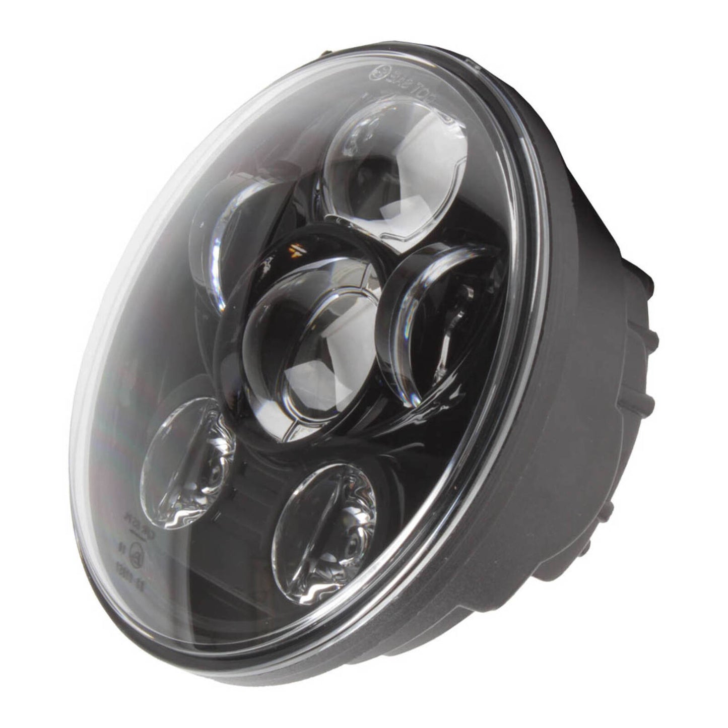 WHITES LED HEADLIGHT INSERT 5 3/4" with H4 Plug   e-mark