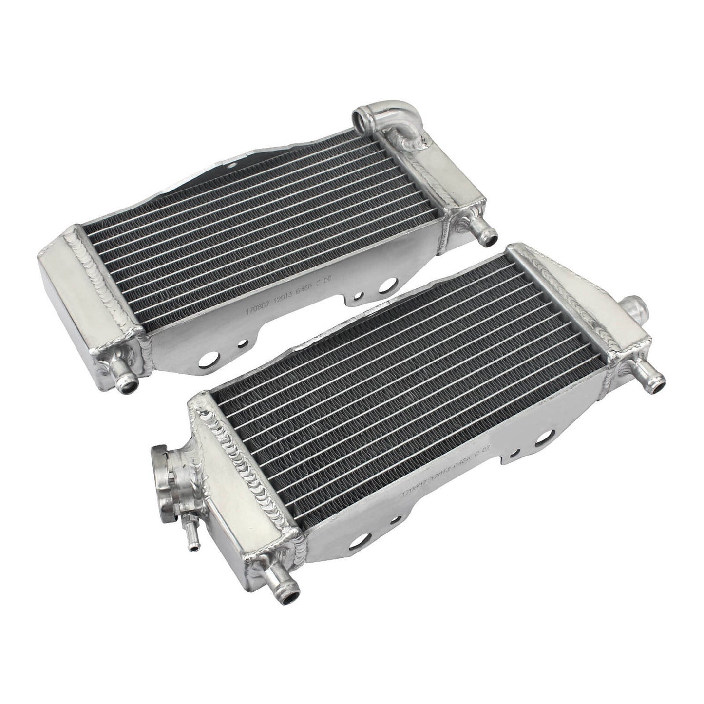 Whites Radiator Pair Kawasaki KX125 03-08 / KX250 03-04