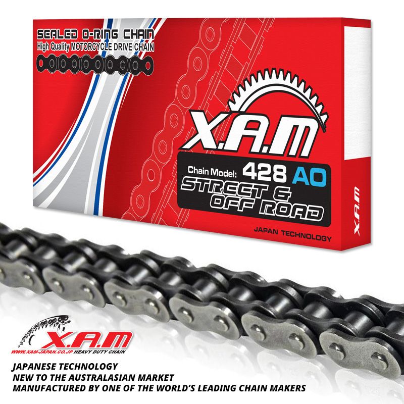 CHAIN XAM 428AO x 114 O-RING #XC428AO114