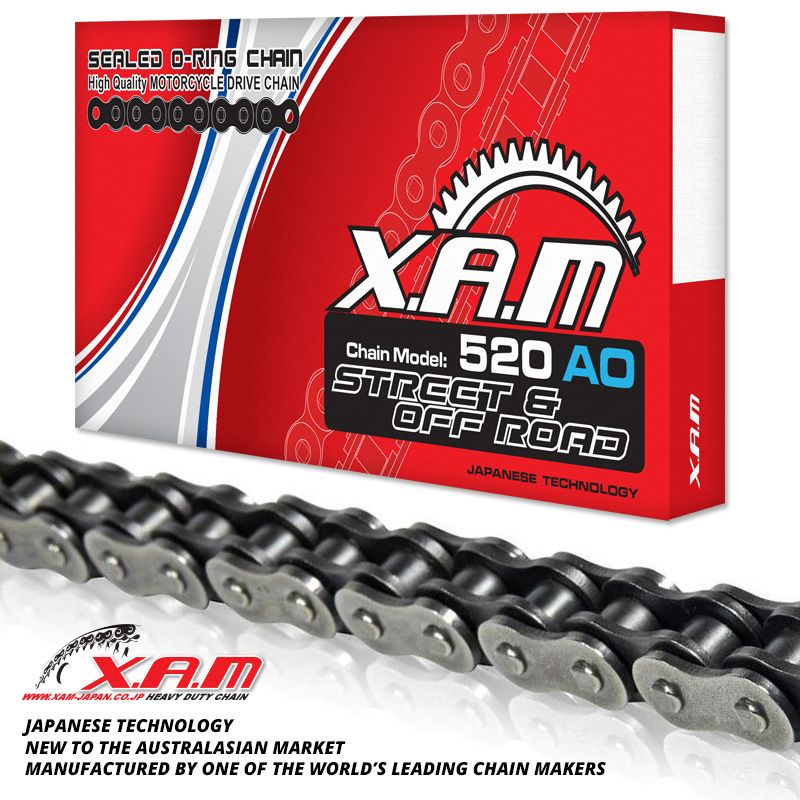 CHAIN XAM 520AO x 106 O-RING #XC520AO106