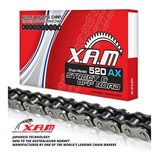 CHAIN XAM 520AX X 108 X-RING