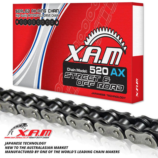 CHAIN XAM 520AX X 116 X-RING