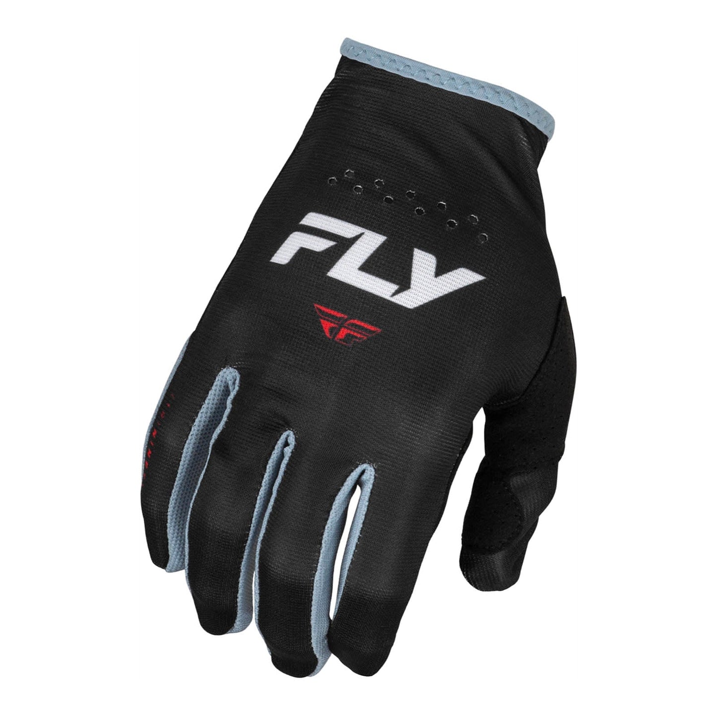 FLY Racing 2024 Lite Gloves - Black / White / Red